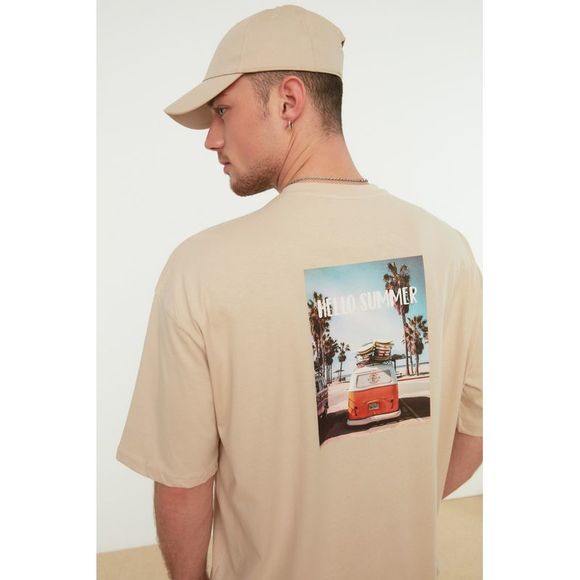 NWT Trendyol Men Regular fit Crew neck Knit T-Shirt - Picture 4 of 8